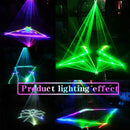 GobekUsa Beam Stroboscope Laser Music Light Effect Projector for Home Party