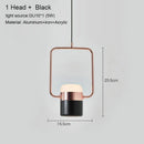 GobekUsa LED Chandelier Pendant Lamp for Modern Dining Room, Cafe & Bar
