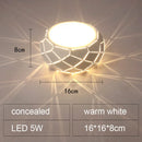GobekUsa LED Ceiling Light: Simplicity 5W 12W Dimmable Cylinder Lamp for Aisle Corridor