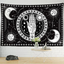 GobekUsa Black Cat Psychedelic Tapestry Wall Hanging for Home Decor