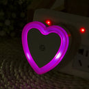 GobekUsa Heart-Shaped LED Night Light with Wireless Sensor Control for Bedroom & Living Room