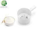 GobekUsa Electric Flour Sifter Shaker for Baking - Plastic Cup Shape Powder Sieve Sugar Shaker
