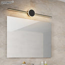GobekUsa LED Wall Lamps - White/Black Iron & Aluminum Base, Acrylic Shade, Mirror Lights