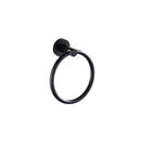 GobekUsa Black Stainless Steel Bathroom Set: Robe Hook, Towel Rail, Shelf, Tissue Holder