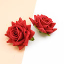 GobekUsa 7cm Rose Heads: Wedding Décor, Scrapbooking, Headwear, Autumn Home Decoration
