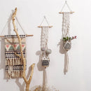 GobekUsa Boho Macrame Plant Hanger Basket Wall Art Hanging Home Decor