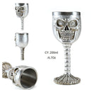 GobekUsa Dragon King Goblet 200ml: Retro Stainless Steel Wine Glass Gothic Whiskey Cup