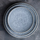 GobekUsa Ceramic Dinner Plate Set - Stone Inspired Design