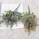 GobekUsa Green Eucalyptus Branch: Faux Leaves for Home & Wedding Decor