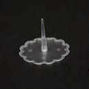GobekUsa Cake Stands Decoration Bracket Set - 20pcs Clear Plastic Fondant Holders