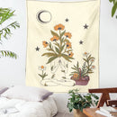 GobekUsa Astrology Tarot Card Tapestry Sun Moon Goddess Wall Hanging Décor