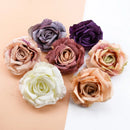 GobekUsa 9CM Silk Roses Artificial Flowers for Home Decor, DIY, Gifts, Weddings