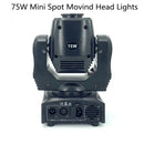 GobekUsa 75W LED Spot Moving Head DJ Beam Light with Gobo & Color Wheel