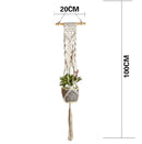 GobekUsa Boho Macrame Plant Hanger Basket Wall Art Hanging Home Decor