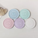 GobekUsa Diatomite Round Coasters: Absorbent, Colourful, Fashionable Drink Mats