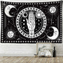 GobekUsa Black Cat Psychedelic Tapestry Wall Hanging for Home Decor
