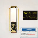GobekUsa Iron Glass Wall Lamp for Living Room Bedroom, TV Background Wall Sconce