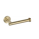 GobekUsa Brushed Gold Bathroom Accessory Set: Towel Rail, Towel Rack, Paper Holder, Toilet Hanger