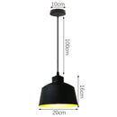 GobekUsa Industrial Iron Pendant Lights for Home and Retail Spaces