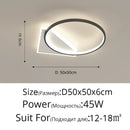 GobekUsa LED Ceiling Lights: Bedroom Study Living Room Round Luminaria Lustres Lamparas Avize
