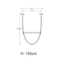 GobekUsa Leather Rustic Pendant Light | Designer Suspension Lamp for Home, Restaurant, Hotel.