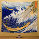 GobekUsa Beach Scenery Tapestry - Bohemian Home Decor Wall Mat for Bedroom