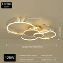 GobekUsa Butterfly Light: Modern Round Ceiling Lamp for Light Luxury Living Room, 2024 New Model