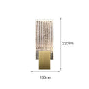 GobekUsa Crystal Wall Light: Modern Minimalist American Art Bedside Study Designer Wall Lamp