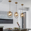 GobekUsa Glass Ball Pendant Lamps: Modern Lighting for Bar, Restaurant, Bedroom