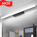 GobekUsa LED Mirror Light: 40CM-60CM AC85-265V 14W Vanity Wall Lamp, Bedroom Study Decoration