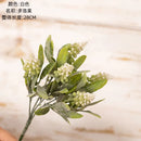 GobekUsa Doluo Fruit Grass Simulation Flower Wedding Decor Fake Green Plants Bouquet