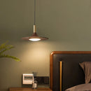 GobekUsa Black Walnut UFO Pendant Light - Luxury Dining Room Art Lamp