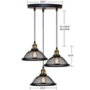 GobekUsa Black Iron Net-Cage Pendant Light Fixture for Kitchen, Bedroom, Living Room, Restaurant
