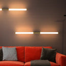 GobekUsa Linear LED Wall Lamp Metal Tube Gold Sconce for Living Room Bedroom Aisle