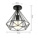 GobekUsa Iron Ceiling Light Fixture for Modern Spaces