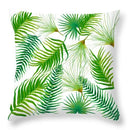 GobekUsa Green Leaves Decorative Throw Pillowcase 45*45cm for Sofa Home Decor