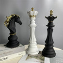 GobekUsa Chess Pieces Figurines: The Queen's Gambit Decor for Home & Office