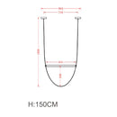 GobekUsa Leather Rustic Pendant Light | Designer Suspension Lamp for Home, Restaurant, Hotel.