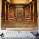 GobekUsa Egyptian Building Tapestry Wall Hanging for Bohemian Bedroom Decor