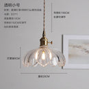 GobekUsa Green Glass Hanging Lamp - Copper Nordic Modern Pendant Lights for Bedroom, Bar, Restaurant