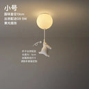 GobekUsa Bear LED Ceiling Light: Modern Cartoon Warmth for Kids Rooms, Bedroom, Living Room Lighting