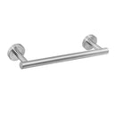 GobekUsa Black Stainless Steel Bathroom Set: Robe Hook, Towel Rail, Shelf, Tissue Holder