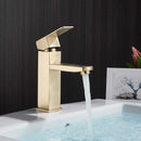 GobekUsa Basin Faucet Single Handle Deck Mounted Mixer for Bathroom Sink