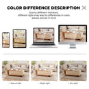 Modern Extendable Wood Coffee Table with Hidden Storage — Two-Tone Design