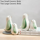 GobekUsa Chinese Bird Figurines: Modern Ceramic Sculptures for Home Decor & Wedding Gifts