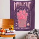 GobekUsa Cat Paws Tarot Tapestry: Bohemian Home Decor for Hippie Vibes and Happy Spaces