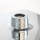 GobekUsa 20cm Square Chrome Rainfall Shower Head with Arm