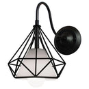 GobekUsa Iron Cage Wall Sconce for Indoor Bedroom, Bar Counter, and ReadingAreaView