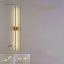 GobekUsa Gold Geometric Wall Lamp for Living Room, Bedroom, and Hotel Aisle