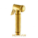 GobekUsa Gold Bidet Faucet: Hygienic Muslim Shower Sprayer for Clean Toilet Experience